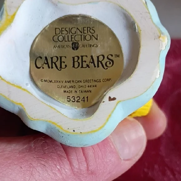 Funshine Bear🌞 80's Vintage Care Bear🐻 Porcelain Statue - Picture 2 of 6